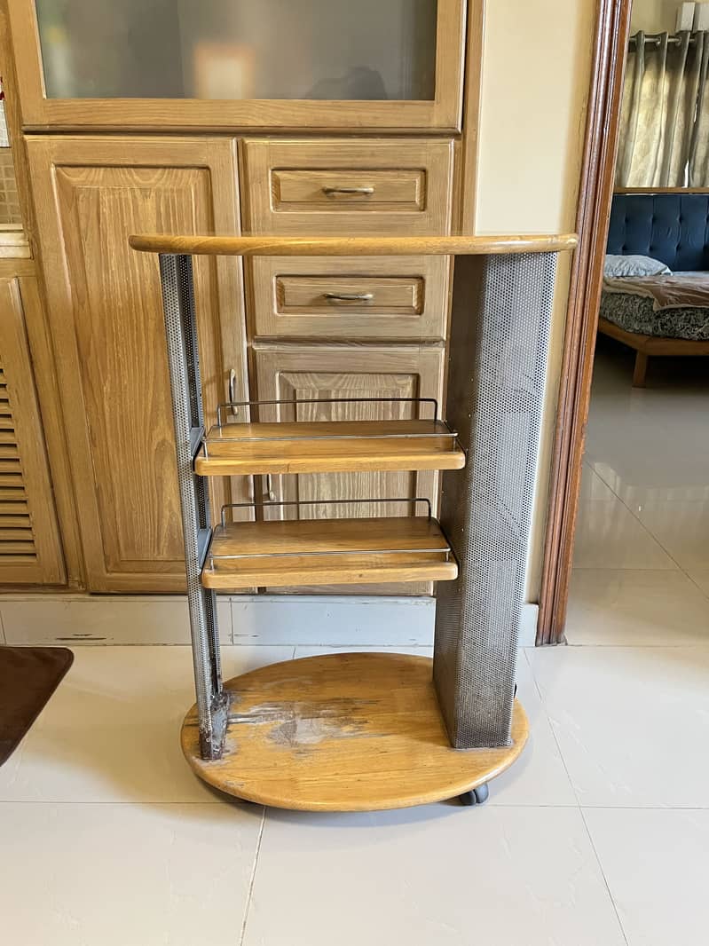 Movable Multi-Purpose Trolley Table 3