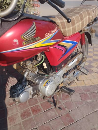 Honda cd 2010 modal with out latter only copy