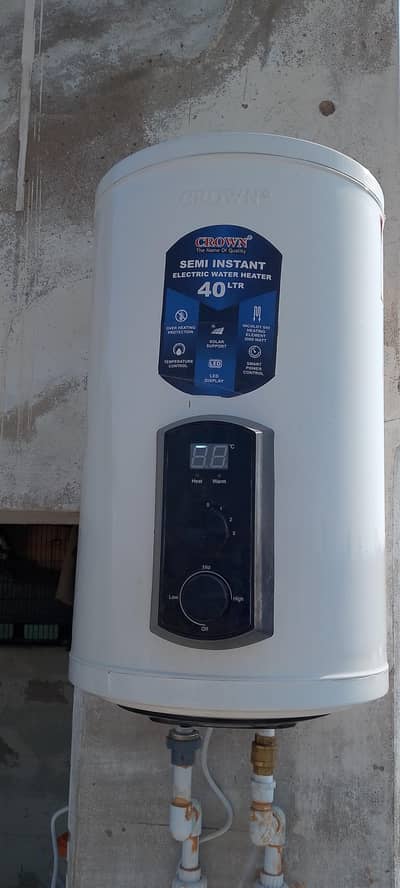 Crown electric geyser 40 liter