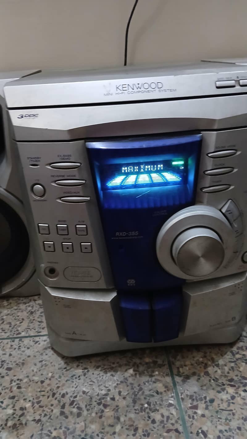 Kenwood RXD-055 mini Hi-Fi component stereo system - Sound Bars ...