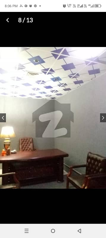 corner furnished office LG 118 for rent in Zainab Tower Model Town link Road lahore