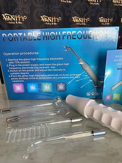 Original 4 in 1 High Frequency Facial Machine For Acne Repaired