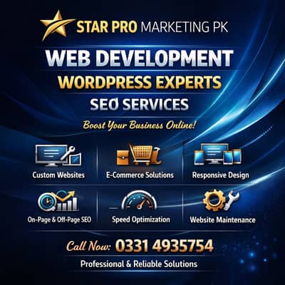 SEO, Wordpress Development, Web developmet, Website Design, Web Design