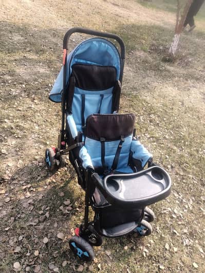 Baby Stroller Very less use plz call Us 03244025862