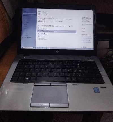 HP elitebook core i5 5th gen 8 gb ram 256 gb ssd charger 22,000