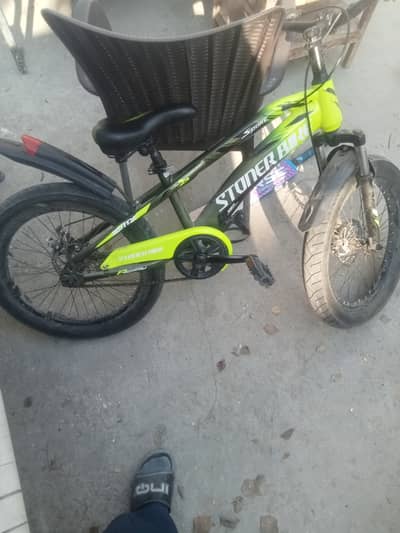 Only one month used, just like new BMX bicycle