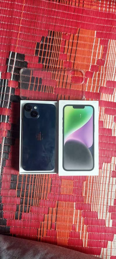 IPHONE 14 JV WITH BOX 128 GB