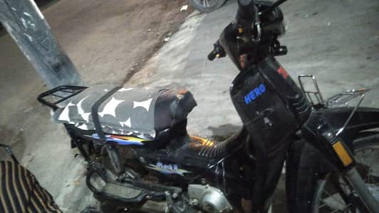 Black Hero honda Scooty