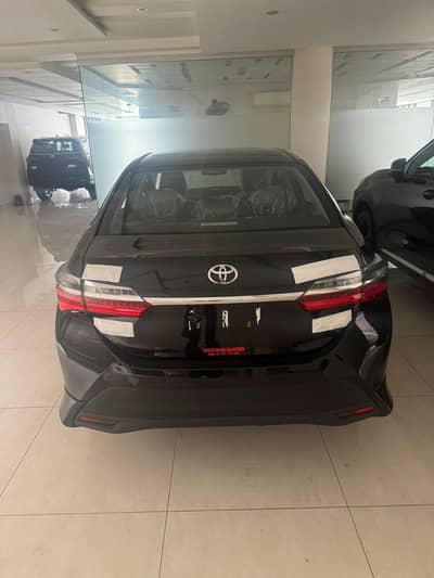 Toyota Corolla Altis Grande black with black 2026 zero meter