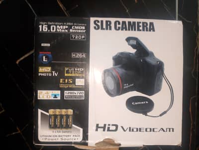 SLR camera 1month use with box