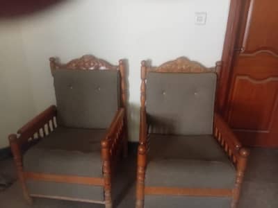 5 seater pure wooden sofa set for sale