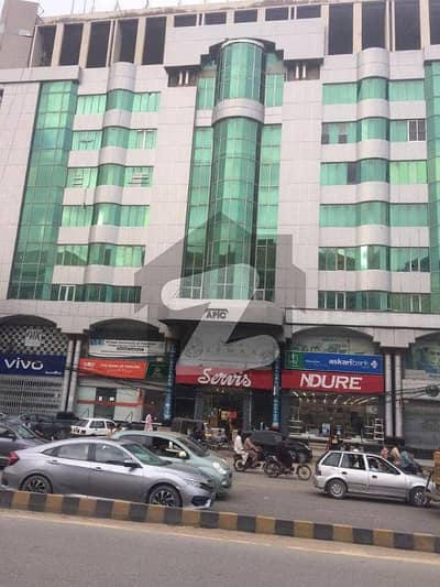 Office on Rent Mateen Center, Near Johar Mor Well-maintained office available on rent at Mateen Center, prime location near Johar Mor, situated on Main Rashid Minhas Road.