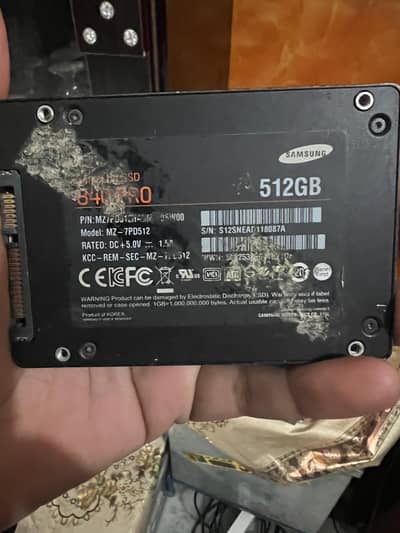 Samsung SSD Hard 512 GB