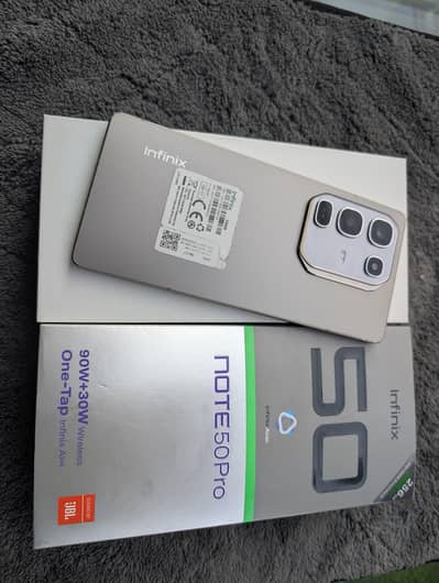 Infinix Note 50 Pro 12/256GB 9 Months Warranty Side Body Dent All Okay