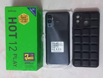 Infinix Hot 12 Play brand new condition 4/128 with box no fault