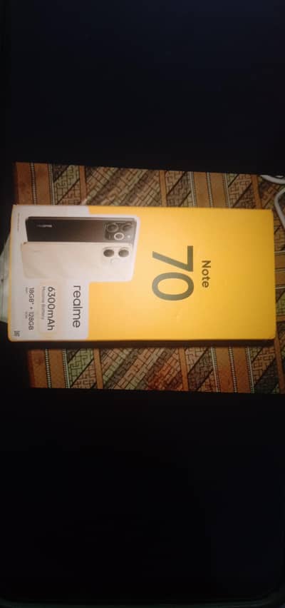 realmi note 70 just box open 2 days use new all