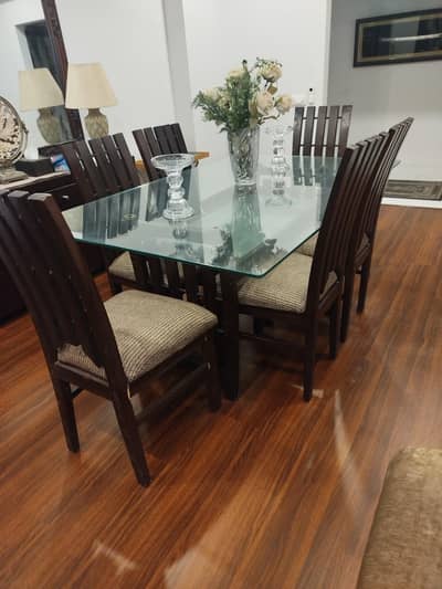 Sheesham Wood Dining Table