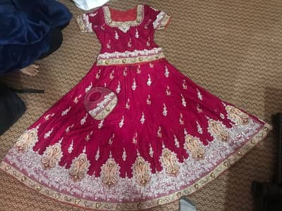 ریڈ ویڈنگ لہنگا چولی