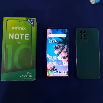 Infinix note 10 pro (8)Gb (128)Gb content: j  03132743683