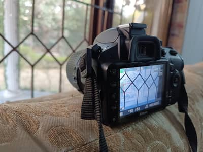 Nikon D3200 (used) with Lens 18/55 and 55/200