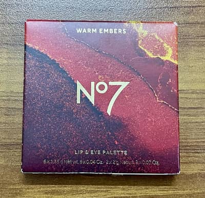 No7 “Warm Embers” Lip & Eye Palette