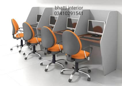 cluster work station executive table meeting table
