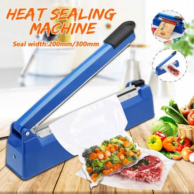 Impulse Sealer Machine Metal & Plastic body 8 inch