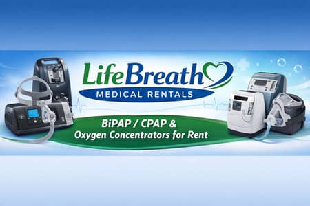 Bipap/cpap for rent oxygen Concentrator