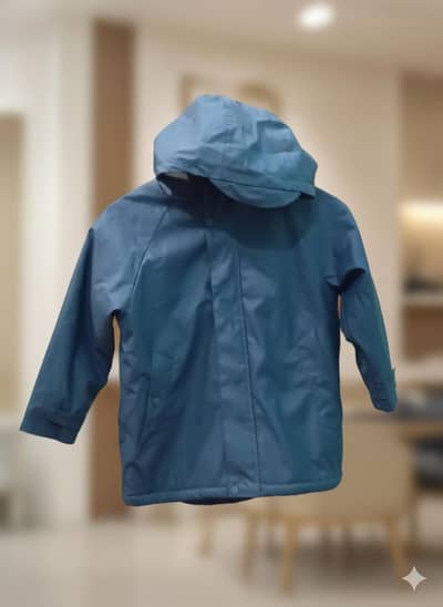 Premium Zara Kids Hooded Rain Jacket
