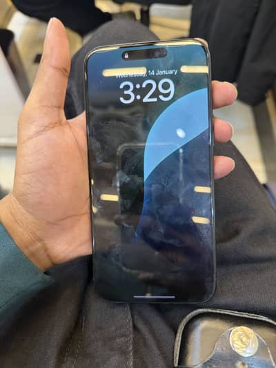 15 pro max 256GB JV blue titianium