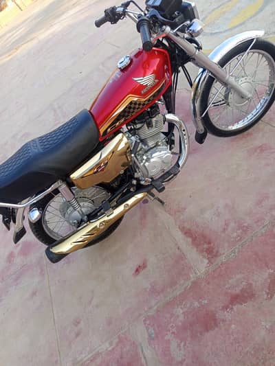 Honda CG 125cc special edition total jeanion condition03220887525