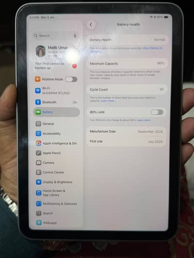 ipad Mini 7 (A17 Pro) Brand new / 128 GB
