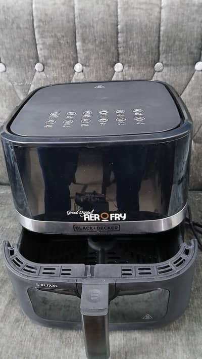 black and decker air fryer