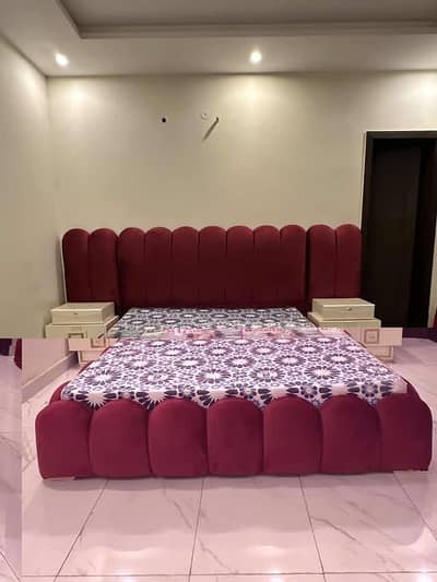 brand new condition bed with dressing urgent sale