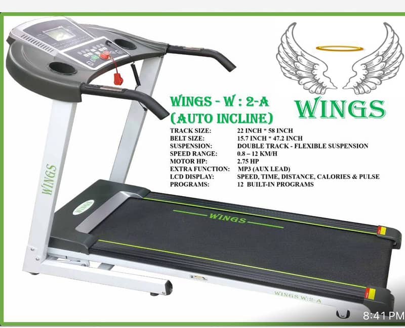 Treadmill|Different Size|Jogging Machine|Exercise machine 10