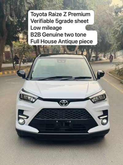 Toyota Raize Z premium top of the line 3 units available