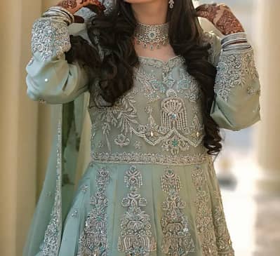 Bridal Lehanga | bridal maxi | barat dress | WAILMA MAXI