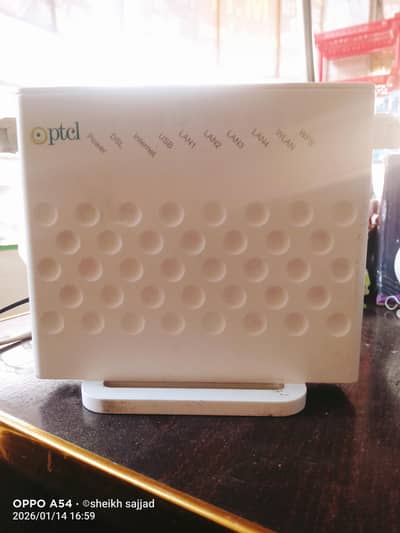 ptcl wifi double antenna routers