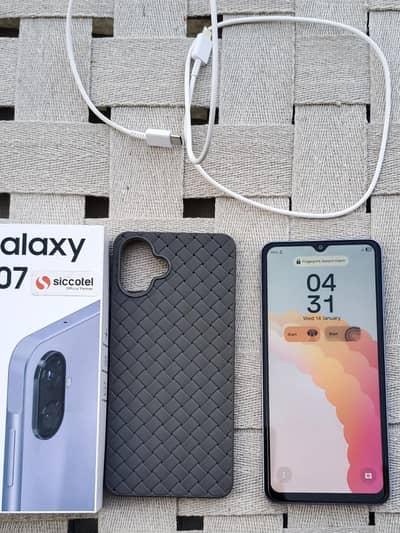Samsung A07. Just box open full warranty