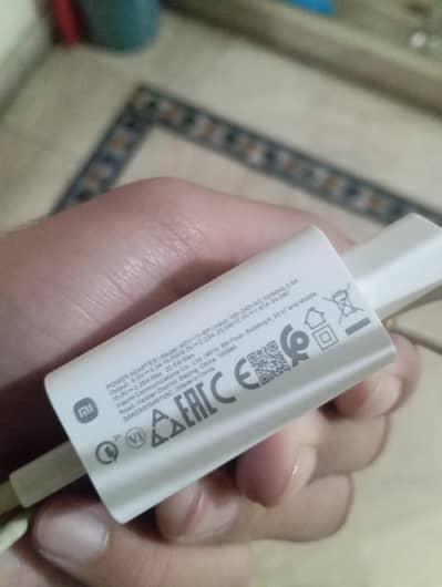 Redmi 22 watt original box charger
