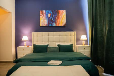 One bed apartment per day available Gulbarga green Islamabad