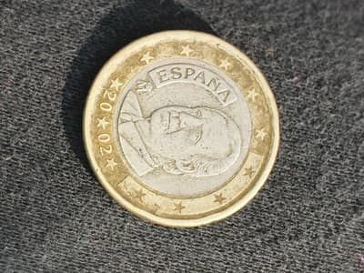 First Spain coin (2002) 1 EURO