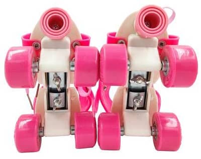Skating Shoes Roller Skates 4 Wheel for Kids Age Group 5-10 Years