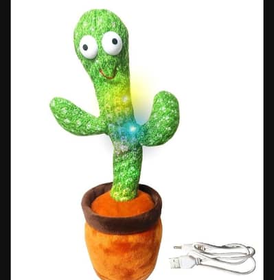 “ Talking Dancing Cactus  | Repeat Voice  | Rechargeable 
