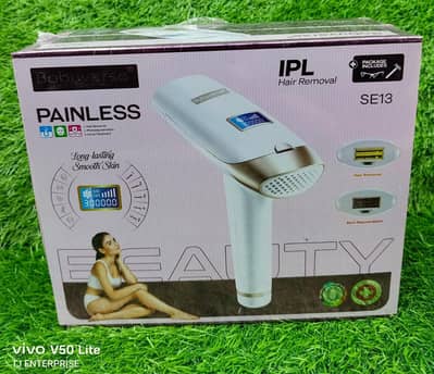 IPL High Power Laser Painless Hair Removal Device Face Body