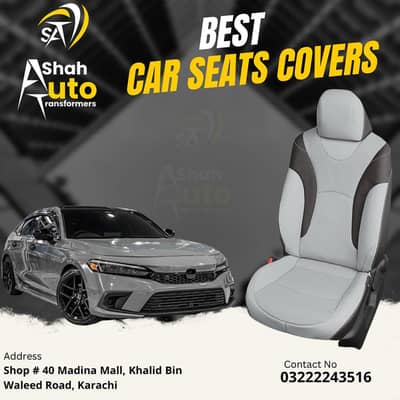 Rexin Leather Seat Cover Poshish - Alto Mira Mehran Bolan Cultus