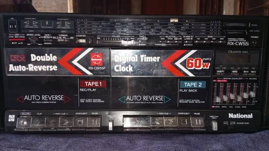 Tape and stereo deck for sale bilkul new kbi use nhi ki