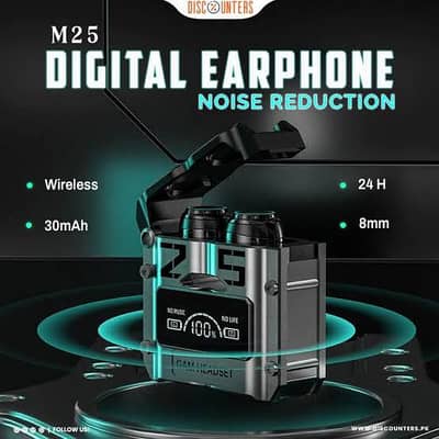 M25 digital Earphone