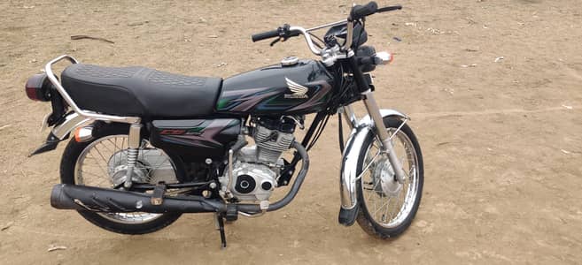 Honda CG 125 Black 10/10 Condition
