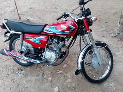 Honda CG 125 Red 2024 Urgent for sale